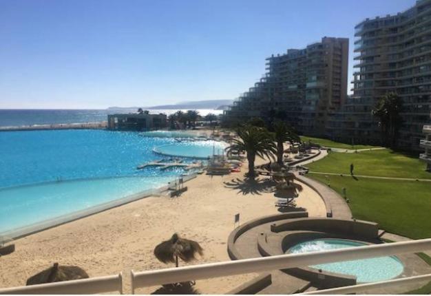 Апартаменты San Alfonso Del Mar-Precioso Departamento Y Vista Альгарробо Экстерьер фото